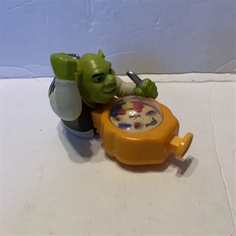 Shrek 2001 Burger King Toy Shrek Keychain 799 Picclick