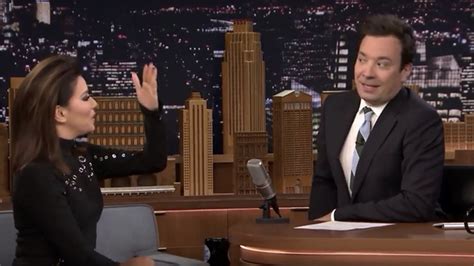Watch Eva Longoria And Jimmy Fallon Practice “the Components Of A Good