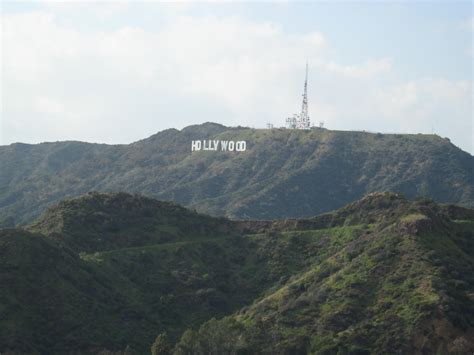 Free Images Hill Mountain Range Cliff Hollywood Sign Terrain
