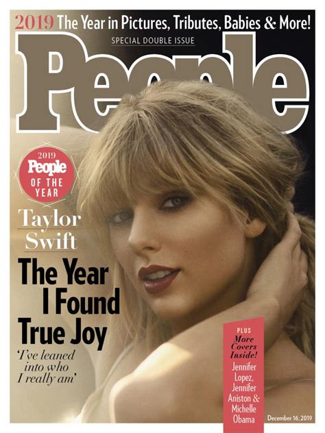 2019 People Magazine cover : TaylorSwift