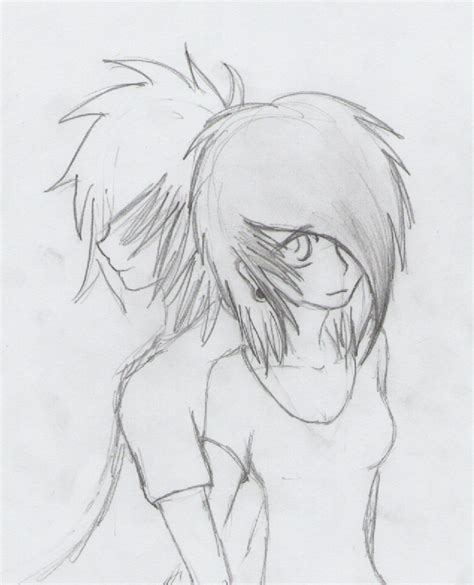 Emo Girl Drawing Anime At Explore Collection Of