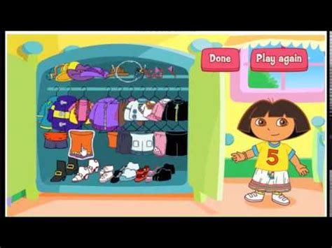 Dora Dress Up Game Youtube