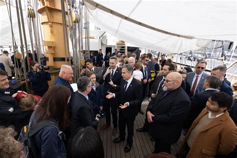 Secretary Antony Blinken On Twitter Aboard The Historic U S Coast