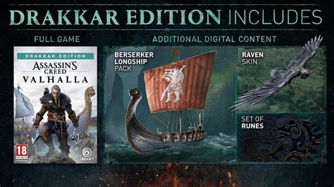 Buy Assassin S Creed Valhalla Drakkar Edition Uk Retail Game