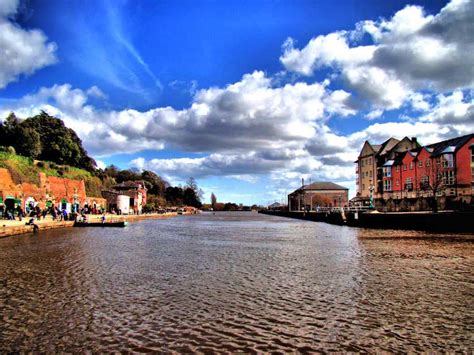 The Quayside Exeterdevon Britain Visitor Travel Guide To Britain