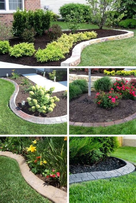 Beautify your outdoor garden areas with flex curve scallop border, an easy diy light weight garden border. 21+ Brilliant & Cheap Garden Edging Ideas | Garden edging ...