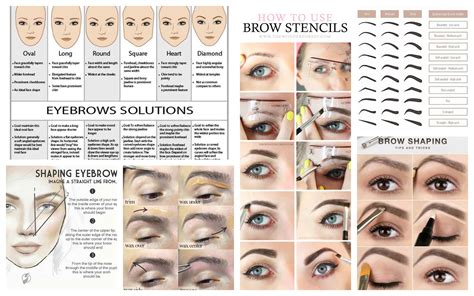 guide to the perfect eyebrows for your face shape perfect eyebrows images and photos finder