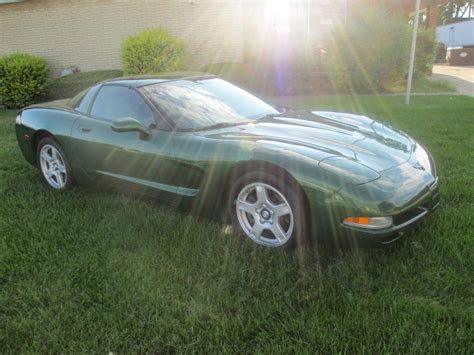 For Sale 1997 Corvette Fairway Green Metallic Six Speed Coupe Wlow