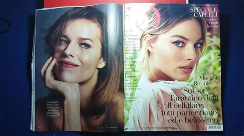 Eva Herzigova Margot Robbie Double Cumtribute Over Magazine Xhamster