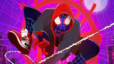 Movie Spider Man Into The Spider Verse K Ultra Hd Wallpaper By Richy Blacktower