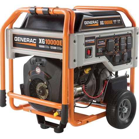 FREE SHIPPING &mdash; Generac XG10000E Portable Generator &mdash; 12,500 Surge