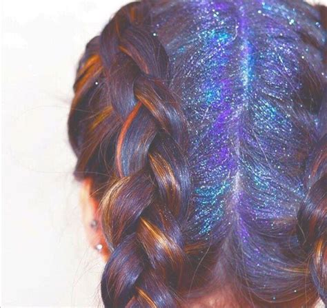 20 photos that prove glitter roots is the official hairstyle of festival season rave hair