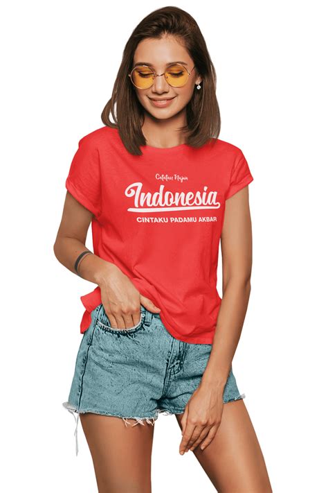 Kaos Najwa Shihab Cinta Akbar Untuk Indonesia