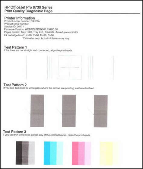 Hp Printer Test Sheet Kseintel