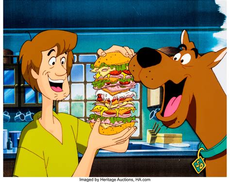 Scooby Doo On Zombie Island Production Cel Set Up Hanna Barbera Lot