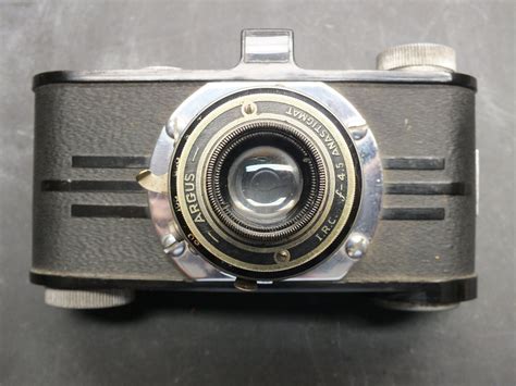 Vintage Argus Irc Anastigmat Film Camera F 45 Art Deco Etsy