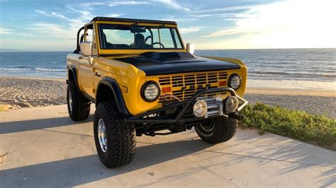 1970 Yellow Ford Bronco Custom Classic Ford Bronco Restorations By