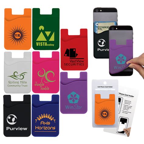 Cell Phone Card Holder Wpackaging Corporate Specialties