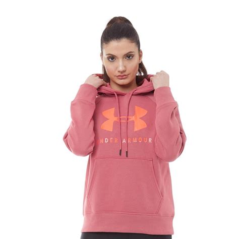 Buy Under Armour Womens Rival Fleece Sportstyle Graphic Logo Hoodie