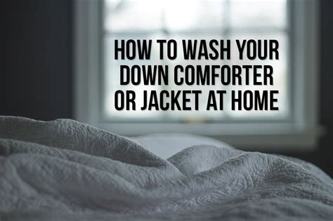 Washing a cover is a lot easier than washing a comforter and can help ensure your comforter lasts longer, ek says. How to Wash Down Filled Jackets and Comforters | Schimiggy ...