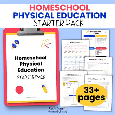 Homeschool Physical Education Starter Pack Rock Your Homeschool