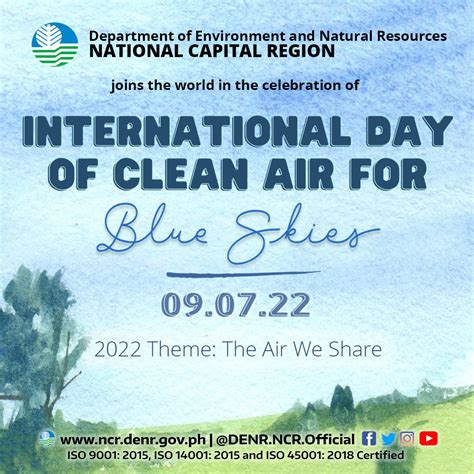E Library Infographics International Day Of Clean Air For Blue Skies
