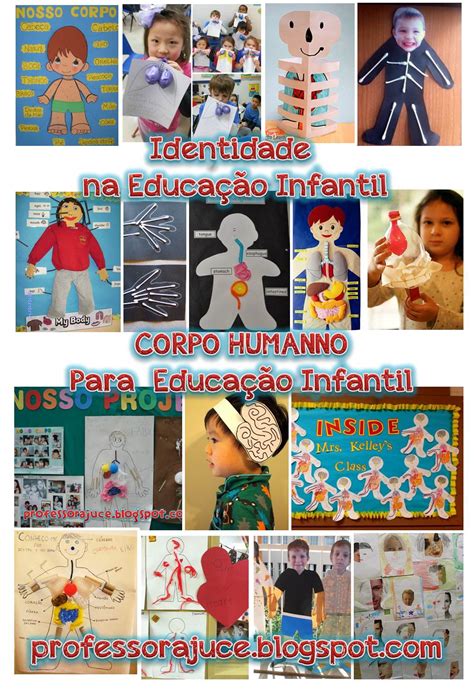 Cartaz Corpo Humano Educação Infantil