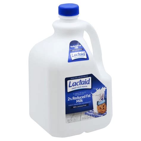 Lactaid 2 Reduced Fat Milk 96 Fl Oz Instacart