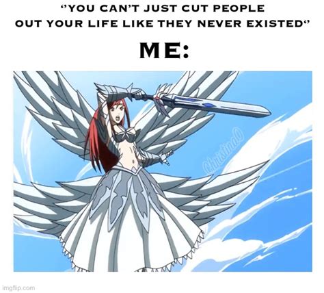 Erza Scarlet Fairy Tail Meme Imgflip