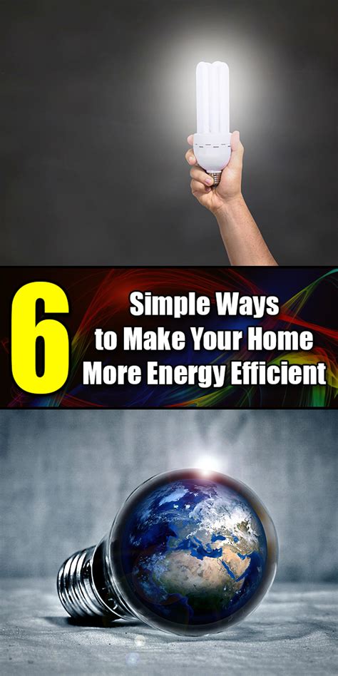 6 Simple Ways To Make Your Home More Energy Efficient Mr Diy Guy