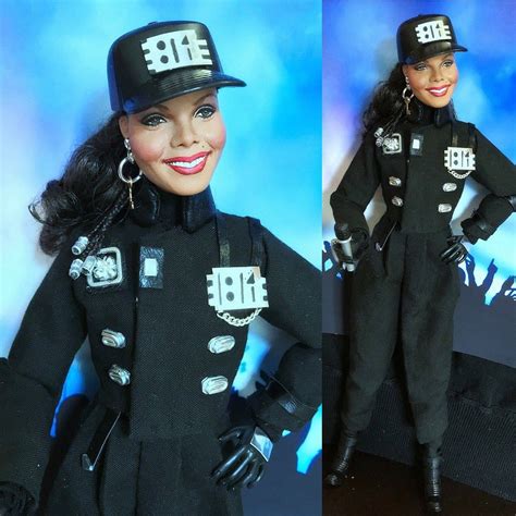 New Janet Jackson Doll Cyguy Made From Her 1989 Rhythm Nation 1814 Album 🎤🎤🎤 Janetjackson