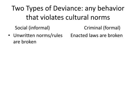 Ppt Deviance What Is It Powerpoint Presentation Free Download Id