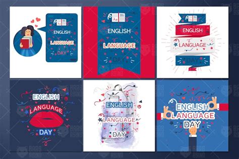 English Language Day Banners By Barsrsind On Envato Elements