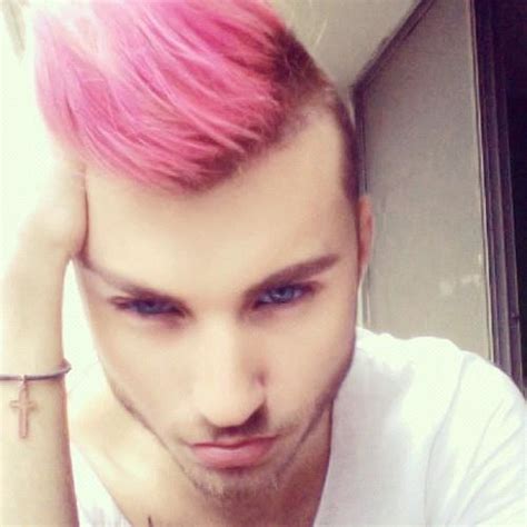 All About Hair For Men Pink Hair Colour For Men