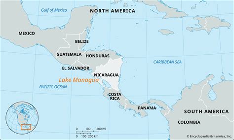 Lake Managua Nicaragua Map Location And Facts Britannica