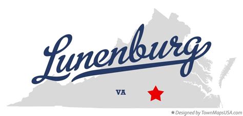 Map Of Lunenburg Va Virginia