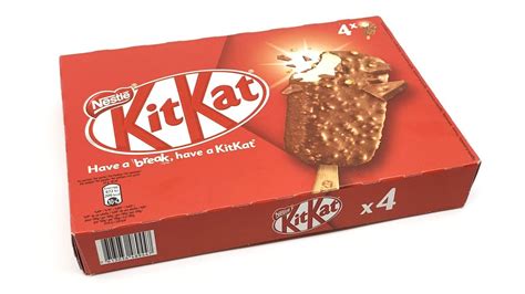 One of the worst ingredients in these products, besides sugar, is soy lecithin. Nestle Kit Kat Ice Cream Stick (4 Pack)【4K】 - YouTube