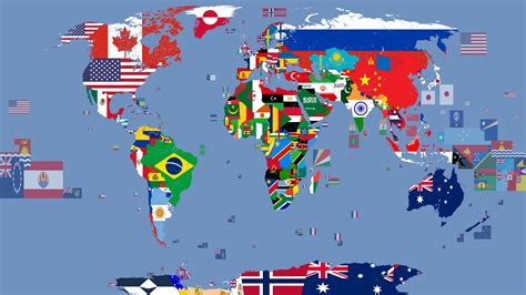 Flag Map Of The World 2022 DT UCI R Maps