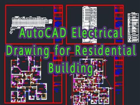 Electrical Project Plan Autocad Drawings Engineers Club