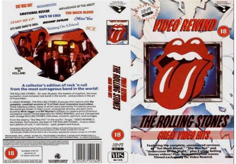 Rolling Stones Video Rewind Great Video Hits The 1984 On Vestron