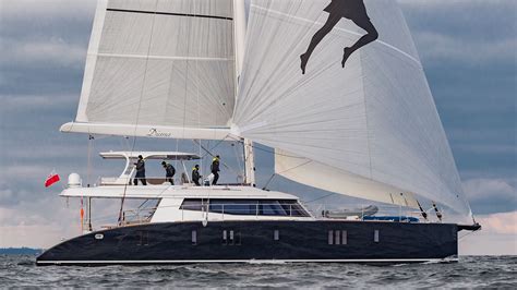 Custom Sailing Catamaran Diana Delivered By Sunreef Yachts