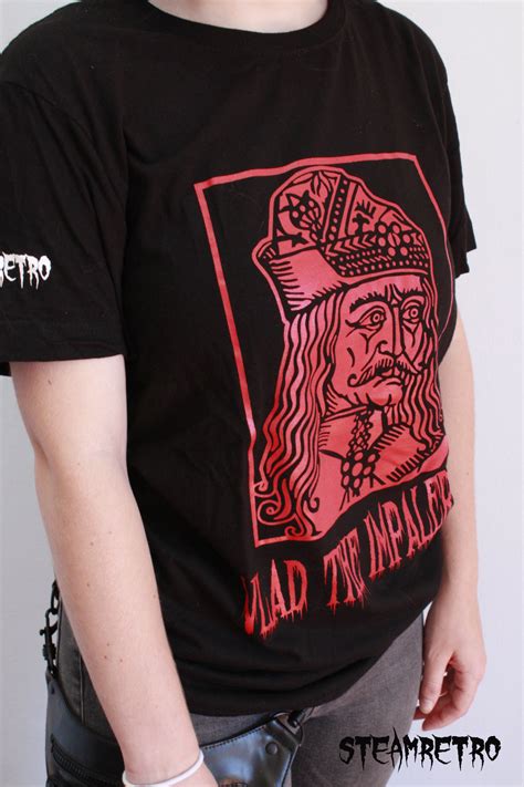 Vlad The Impaler Horror T Shirt Terror T Shirt Vlad Etsy