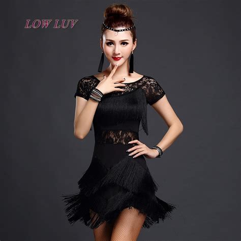 New Style Lady Latin Dance Dress Latin Dance Practice Uniform Dress Adult Female Latin Practice
