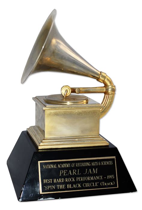 Grammy Award Won at First Grammy's Nets $62,500 at Grammy Auction