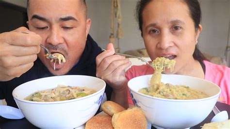 Filipino Food Goto And Lomi Eating Show Pambansang Kolokoy Youtube
