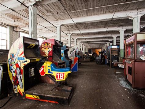 The Eerie World Of Abandoned Arcade Games Arcade