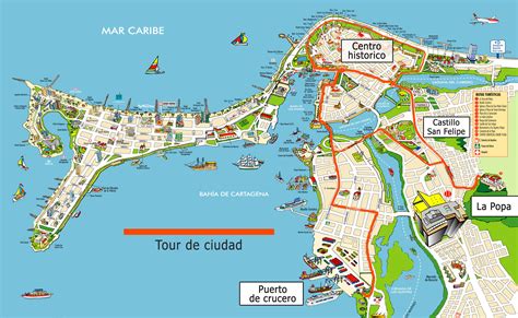 Cartagena Colombia Mapa Politico Conociendo Cartagena Cartagena