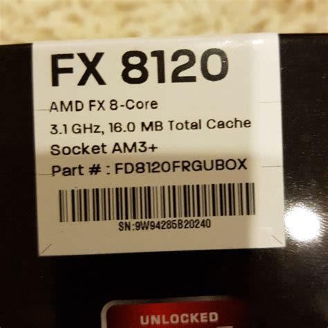 Amd Fx 8120 8 Core Black Edition Processor Socket Am3 Computers