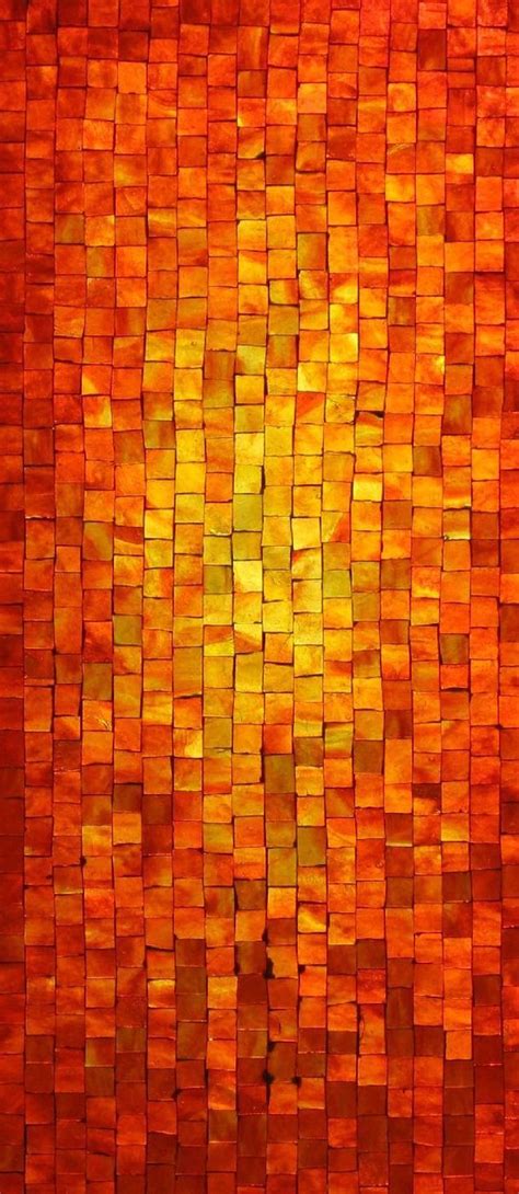 Chasingrainbowsforever “ Mosaic Tiles In Yellows And Oranges ” Mellow