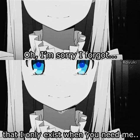 Depressed Sad Anime Wallpapers With Quotes Sad Wallpaper Unhappy